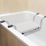 Badewannensitz, Ausziehbare 72-82cm Badewannenbretter, Tragfähigkeit 136 kg Wannensitz,...