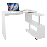 ML-Design Eckschreibtisch drehbar, Schreibtisch L-Form, Winkelkombination...