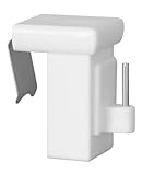 Dekondo - 10x Fensterhaken Dekohaken Dekoklipp Fensterclip für Fensterdekoration Weiß -...