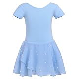 zffriction Kinder Ballettkleidung Mädchen Ballettkleid Baumwolle Kurzarm...