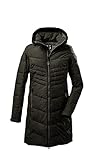killtec 37421-000 Steppparka Mit Abzippbarer Kapuze, Dunkeloliv, 44