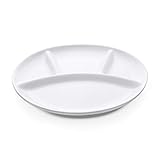 WAS 4934 240 Serie Bavaria Porzellan Fondueteller, 4-Fach Unterteilung, 24cm...
