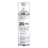 2K PRO 2K Spraydose 400ml - 2 Komponenten Sprühlack, Schnelltrocknender Spritzlack,...