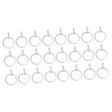 Cabilock 40 STK Gardinenhaken-zugring Ring Für Gardinen Vorhangzubehör Ringe Zum...