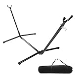 LEADZM Hängemattengestell - 2,8m bis 200 kg - wetterfest, robust und sicher - 280x109x104...