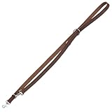 TRIXIE Hundeleine aus Leder Rustic V-Leine Leder L–XL, 2,00 m 25 mm in...