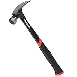 STARWORK True Mechanic™ Hammer mit Komfortgriff, Nagelhammer, Stahlkopf, Stahlgriff,...