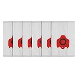6 optimale Filtration Staubsaugerbeutel für Miele für Hoover Kanisterreiniger C1 bis S8...