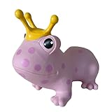 GERARDO'S Toys Jumpy Hüpfball zum Aufreiten auf Tier-Frosch, lila mit Pumpe für...