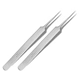May - 2 x Splitterpinzette - Erste Hilfe Pinzette - feines Modell - spitz -...
