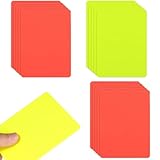 HARRA HOME 20 Stück Fußball SchiedsrichterKarten Set – Robuste...