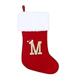Weihnachtsstrumpf Weihnachtssocken Deko Weihnachten Süßigkeiten Tasche...