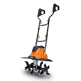 IXES Elektro Motorhacke Gartenfräse | 36cm Arbeitsbreite | Leistungsstarker...