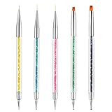 Nagel pinsel 5 Stück Nagel Art Fineliner Pinsel,Nagel Pinsel Set Pinsel für...