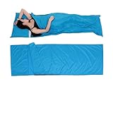 GIJMZY Hüttenschlafsack 70 * 210CM Tragbarer Schlafsack Outdoor-Reisen Camping Wandern...