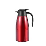 loveless Thermoskanne aus 304 Edelstahl, 2 l, vakuumisoliert, für Kaffee, Tee,...