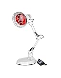 Relassy Rotlichtlampe, 150W Rotlichtlampe Wärmelampe, Infrarotlampe Rotlicht...