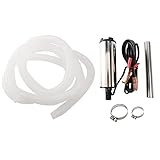 Eighosee 12V Tauchpumpe zum Pumpen von D-Iesel Öl Wasser 51mm Wasser Öl D-Iesel...