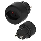 Brennenstuhl Reisestecker/Reiseadapter (Reise-Steckdosenadapter zum Anschluss...