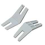 GRVGO 2 Stück sperrige Nahtpullover – Bündigplatte Nähfuß Buckel Springknopf...