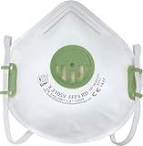 Oxyline 10x X 310 SV FFP3 R D Wiederverwendbare Atemschutzmaske Halbmaske...