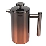 Nimomo French Press Kaffeebereiter French Press Teebereiter Teepresse Topf Kaffeepresse...