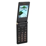 ASHATA 4G-Klapptelefon, 2,8-Zoll-2,4-Zoll-Dual-Screen-Klapphandy für Senioren,...