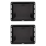 ICQN 460 x 370 x 30 mm Backblech Set, Passend für Bosch Neff Constructa, 2er...