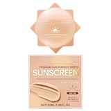 Sonnencreme -Lotion, Gesichtsmattify -Sonnenschutz -SPF 50, Leuchtend Und Hellend...