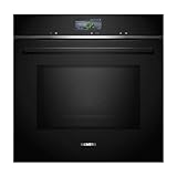 Siemens HM736GAB1, iQ700 Smarter Einbau-Backofen mit Mikrowellenfunktion, 60 x 60 cm, Made...