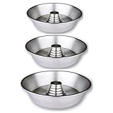 Omniacasa 3-Rollen aus hochwertigem Aluminium (20 – 24 – 30 cm) – gleichmäßiges...