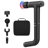 Emicool Massagepistole mit Wärme und Kälte, 2 in 1 Mini Massagegerät mit...