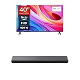 TCL 40SF540-40 Zoll FHD Smart Fernseher - HDR & HLG Soundbar S45HE, 2.0-Kanäle, Dolby...