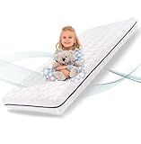 ALAVYA HOME® Kindermatratze 80x160 cm ohne Spannbettlaken 10 cm hoch I CertiPUR...