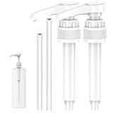 YueJieSelected 2 Stück dosierpumpe 1l Sirup + 2 Langen Schläuchen