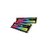 Gigastone M.2 SSD 500GB (2er-Pack) NVMe SSD Bis zu 3,000MB/s M.2 2280 PCIe Gen3 Interne...