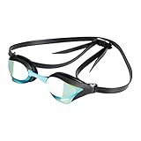 arena Unisex-Adult Cobra CORE Swipe Mirror Schwimmbrille, Aqua-Black, One Size