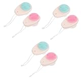 minkissy 6 Stk Doppelseitige Gesichtsreinigungsbürste Scrubber Für Gesichtspeelings...