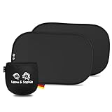Sonnenschutz Auto Baby • ZERTIFIZIERTER UPF50+ UV-Schutz • Nachhaltiges & Hochwertiges...