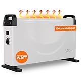 Tronitechnik® Elektroheizer Konvektor Heizgerät Heizkörper mit 3...