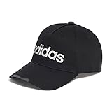 adidas Unisex DAILY CAP, Black / White / White, One Size