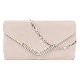 Meliyya Damen Samt Clutch Bag Abendtasche Unterarmtasche Hochzeit Tasche...
