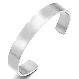 COOLSTEELANDBEYOND 19CM Klassiker Herren Damen Verstellbare Armband Armreif...