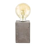 EGLO Tischlampe Prestwick, 1 flammige Tischleuchte Vintage, Industrial, Retro,...