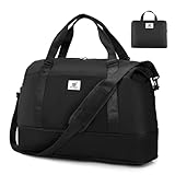 SKYSPER Sporttasche 50L Faltbar Reisetasche Handgepäck Herren Damen Weekender...