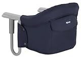 Inglesina Fast, Faltbarer Tischsitz, Blau (Blue), Einfach zu transportieren, Waschbar,...