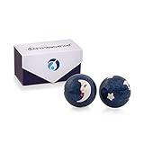Meditation Qi-Gong-Kugel Paar mit Klangwerk | Klangkugeln | Yin Yan | Design...