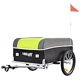 Tiggo VS Cargo II Fahrrad Lastenanhänger mit 130 Liter Volumen Klappbar...