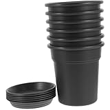 Milisten 6 Sätze Blumentopf-Set Kleiner Sukkulenten Pflanzer Blumentopf Für Das...