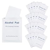 20 Stück Alkoholtupfer,Antiseptische Tücher Einzeln Verpackt,Desinfektions...
